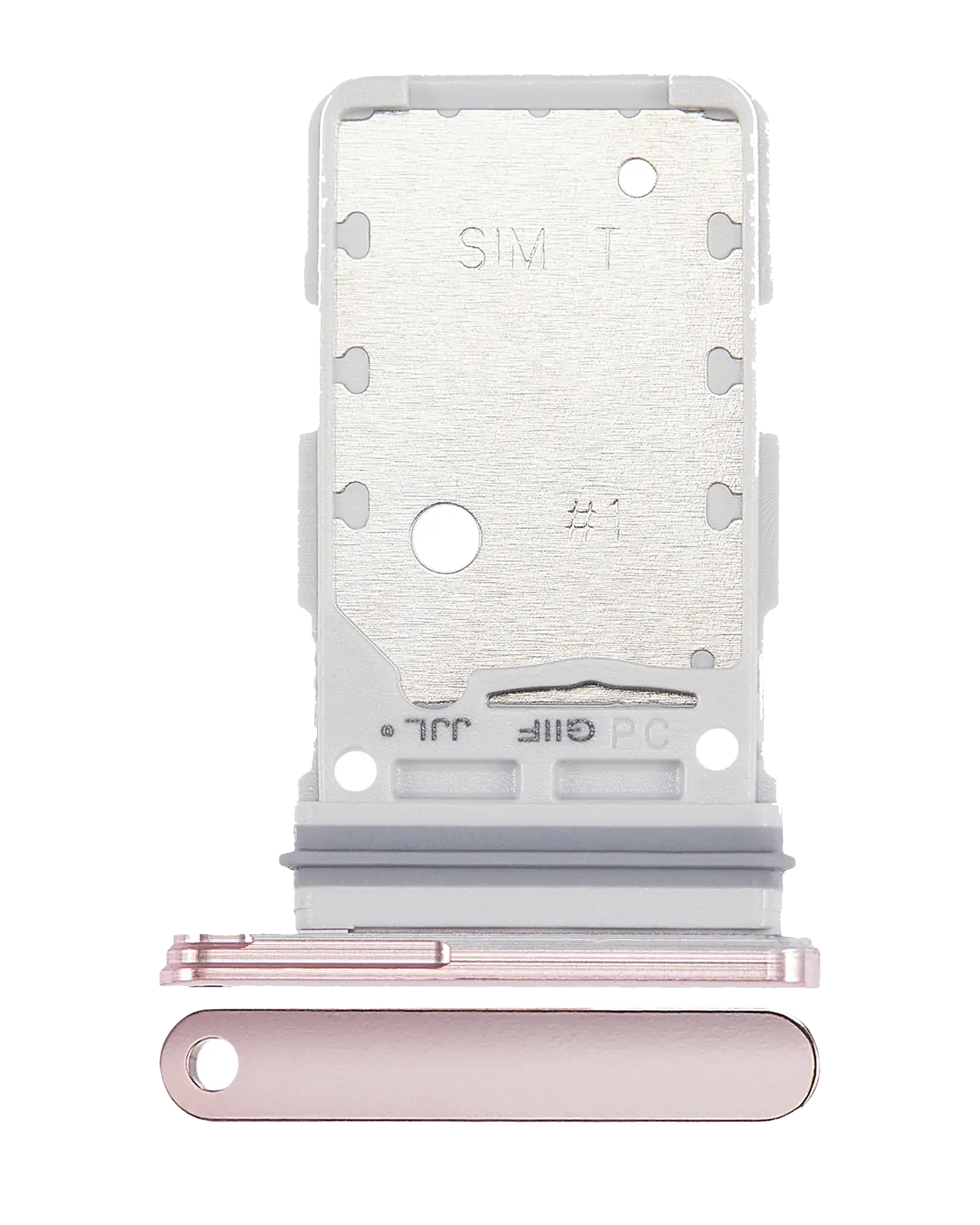 Dual-SIM-Kartenfach für Samsung Galaxy S21 Plus (Phantom Pink)