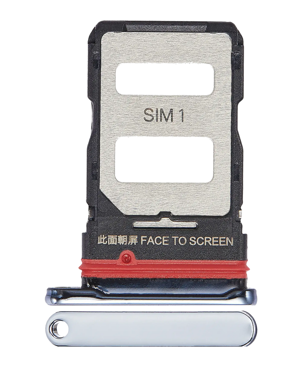 Dual SIM Card Tray for Xiaomi 11T Pro / Xiaomi 11T (Moonlight White)