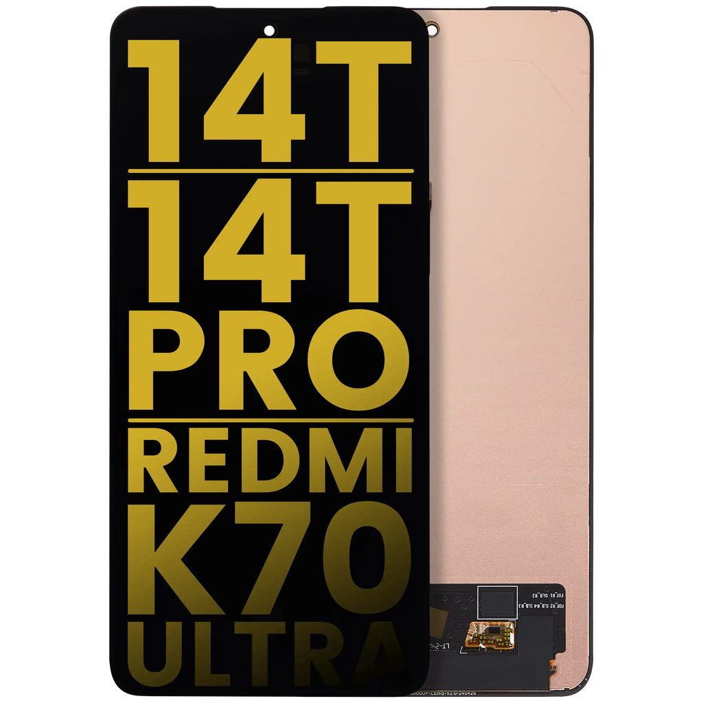 Frameless OLED Display for Xiaomi 14T / 14T Pro / Redmi K70 Ultra (Refurbished) (All Colors)