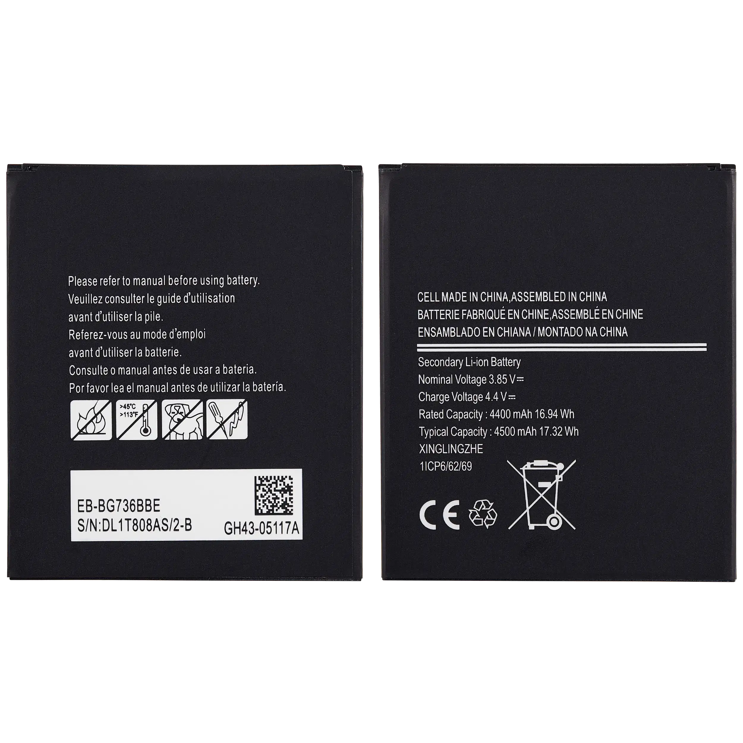 Ersatzakku für Samsung Galaxy XCover 6 Pro (EB-BG736BBE)