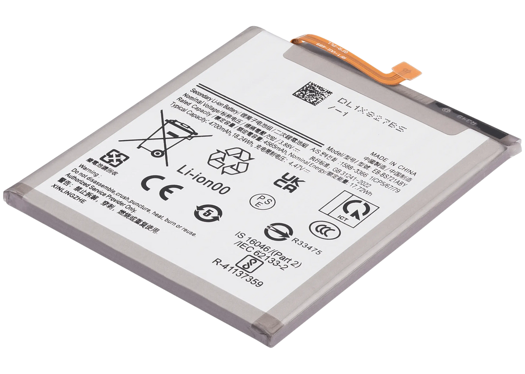 Replacement battery for Samsung Galaxy S24 FE (EB-BS721ABY)