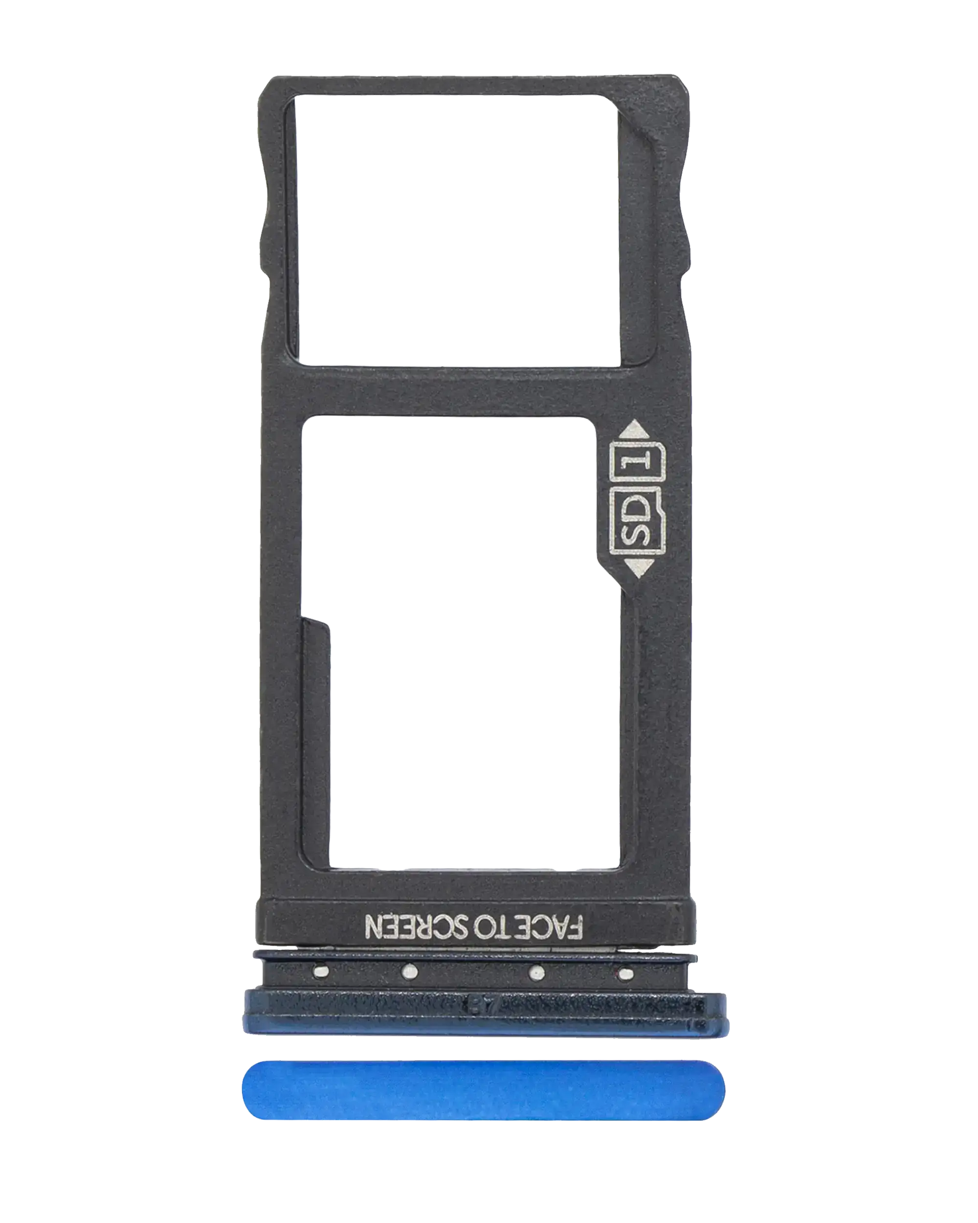 Einzel-SIM-Kartenträger für Motorola One Vision (XT1970 / 2019) (Sapphire Blue)