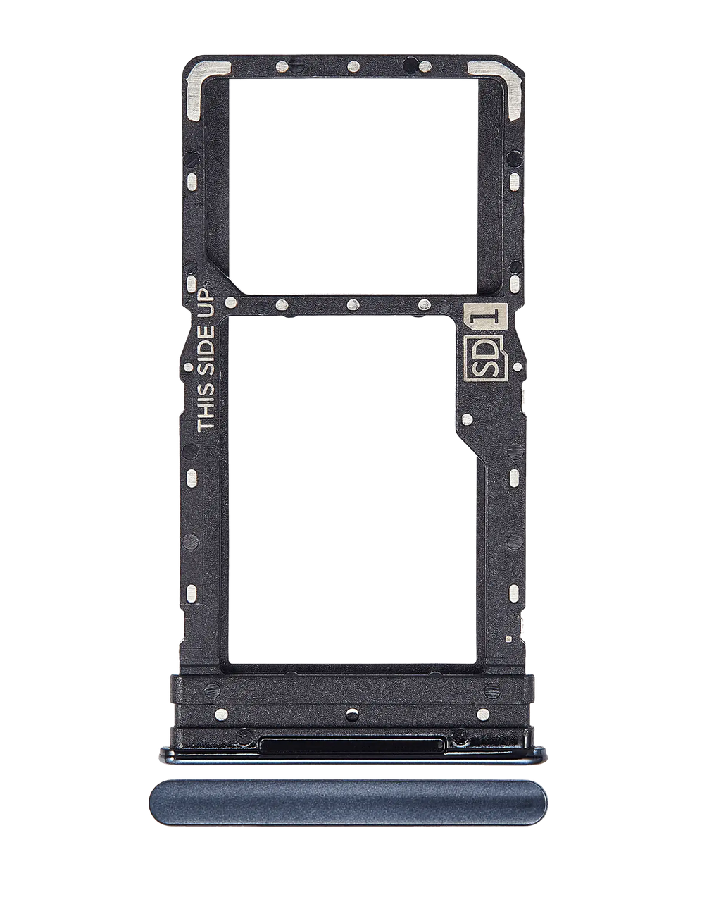SIM Card Tray for Motorola Moto G52 (XT2221 / 2022) - Charcoal Gray
