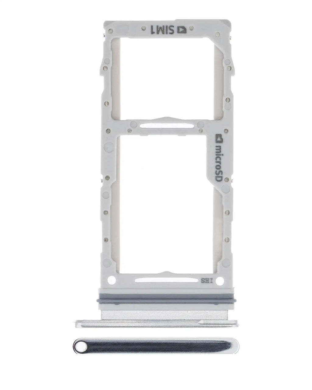 Dual SIM Card Tray for Samsung Galaxy A90 5G (A908 / 2019) (White)