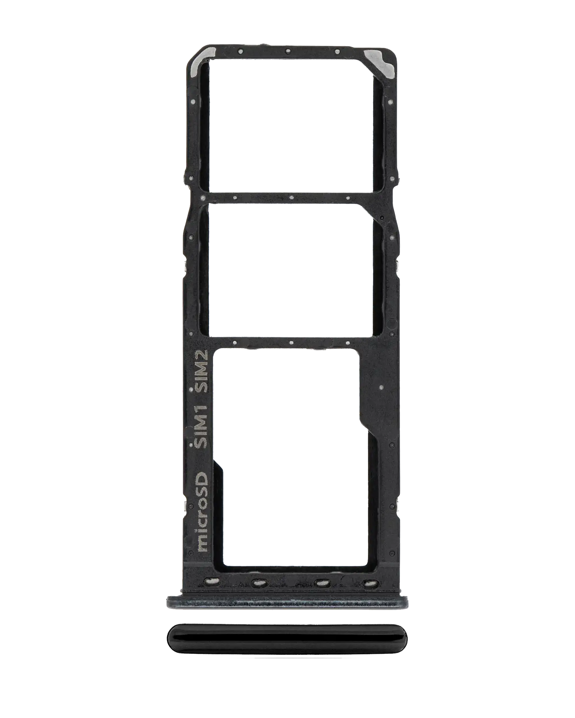 Dual-SIM-Kartenfach für Samsung Galaxy A20/A30/A50 Schwarz