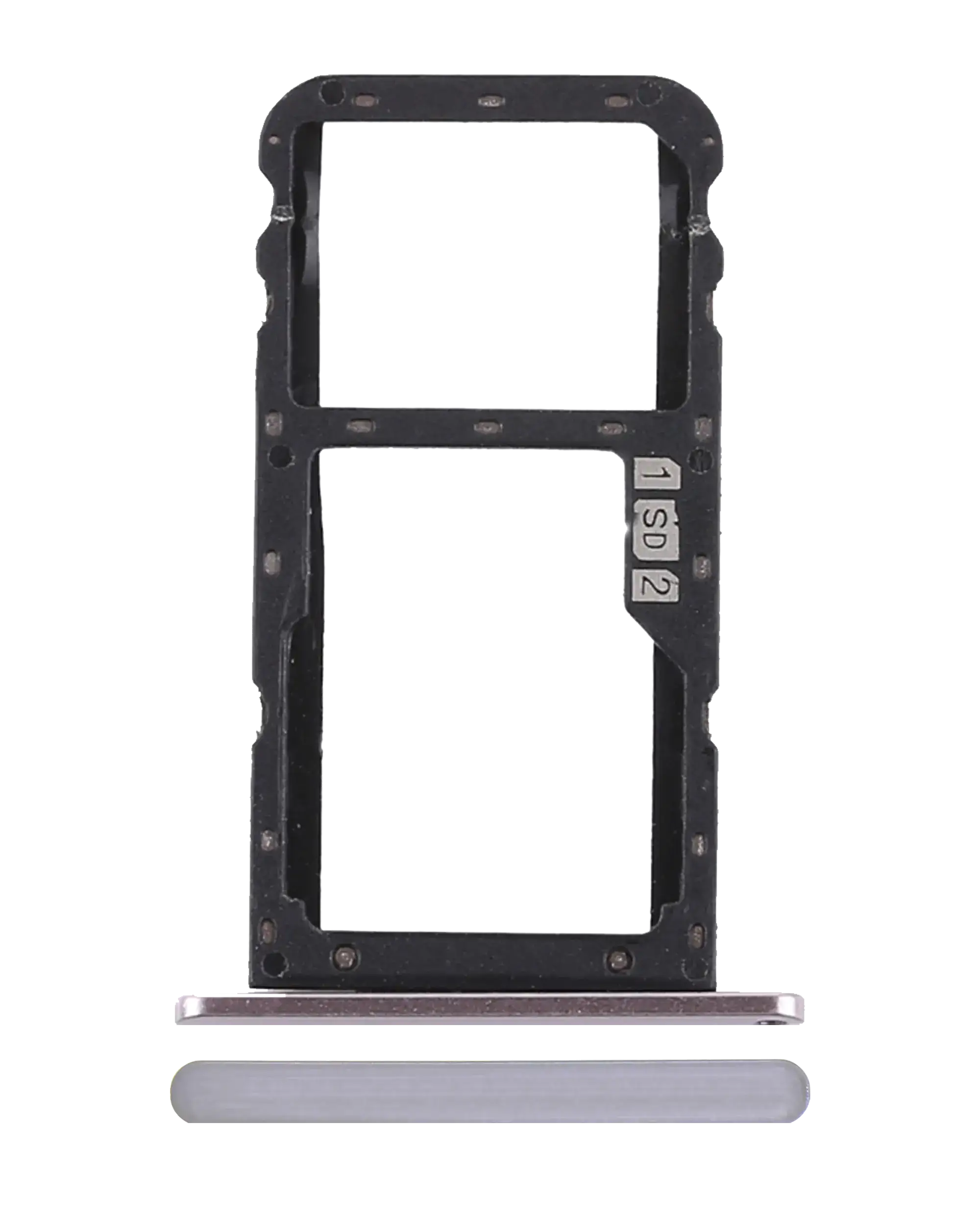 SIM Card Tray for Asus ZenFone 5 (ZE620KL / 2018) / 5z (ZS620KL / 2018) (Meteor Silver)
