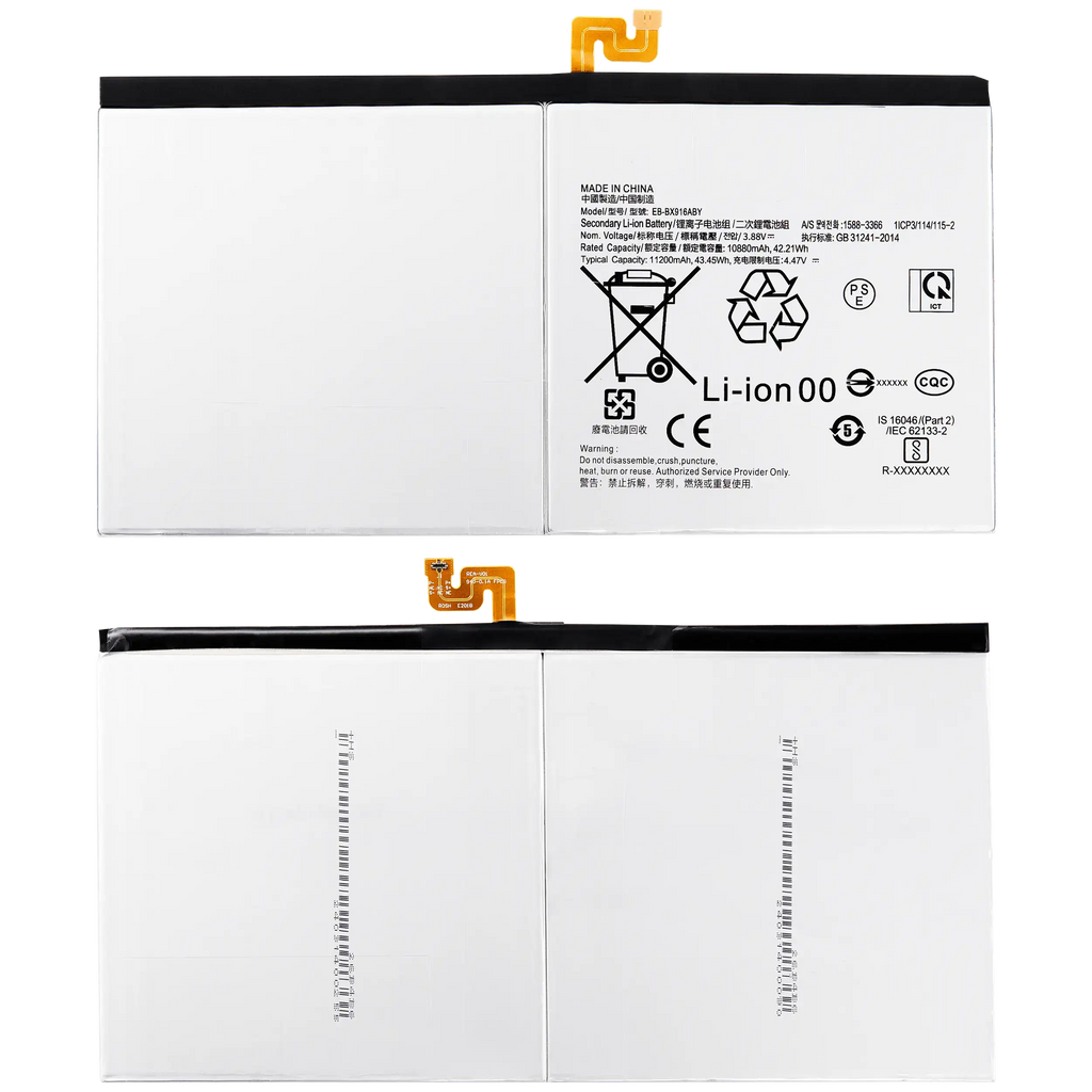 Replacement Battery for Samsung Galaxy Tab S9 Ultra 14.6" (X910 / X916) (2023) (EB-BX916ABY)