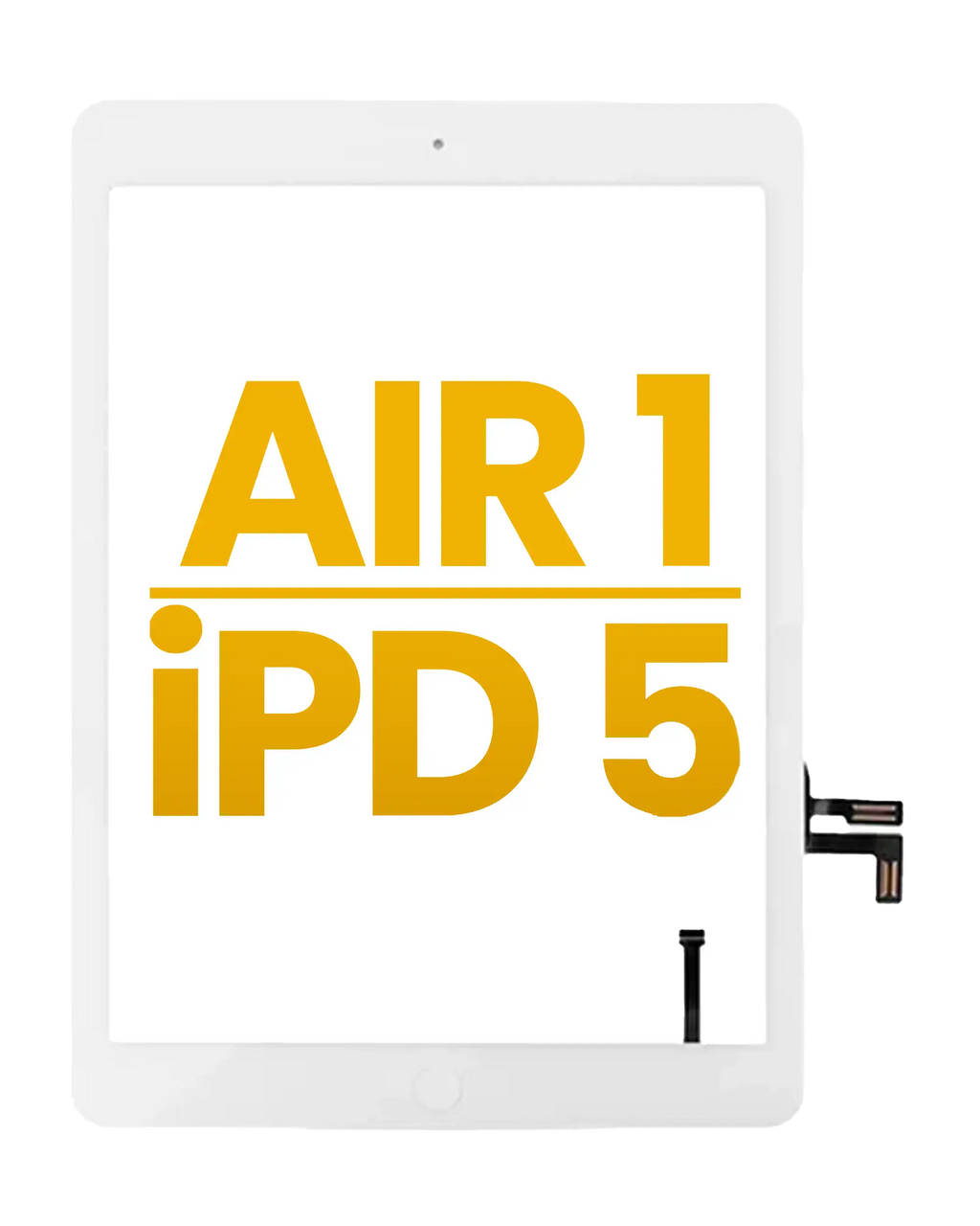 Digitizer für iPad Air 1 / iPad 5 (2017) (Home Button Pre-Installed für iPad Air 1) (Premium) (Weiß)