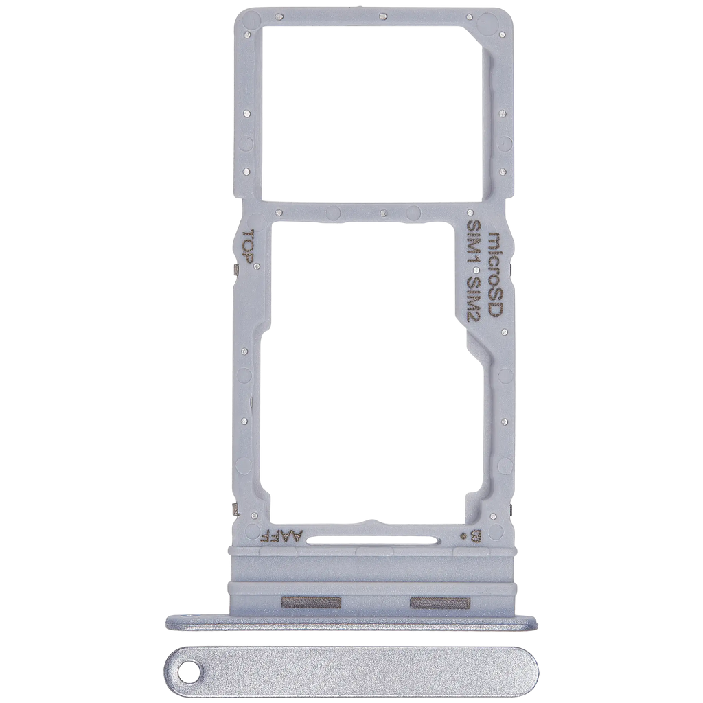 Dual SIM Card Tray for Samsung Galaxy A16 5G (A166 / 2024) - Premium (Light Gray)