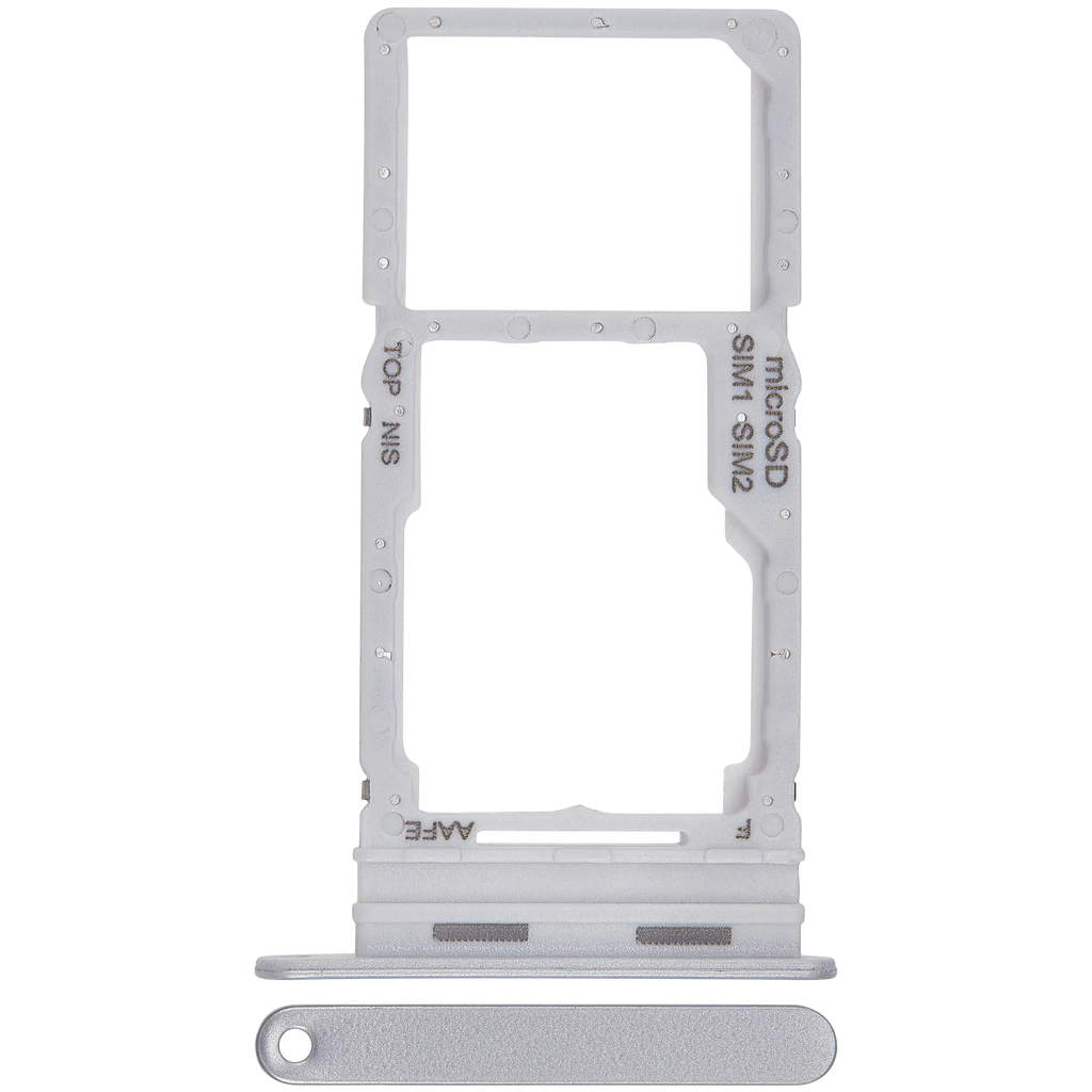 Dual SIM Card Holder for Samsung Galaxy A16 4G (A165 / 2024) (Premium) (Grey)