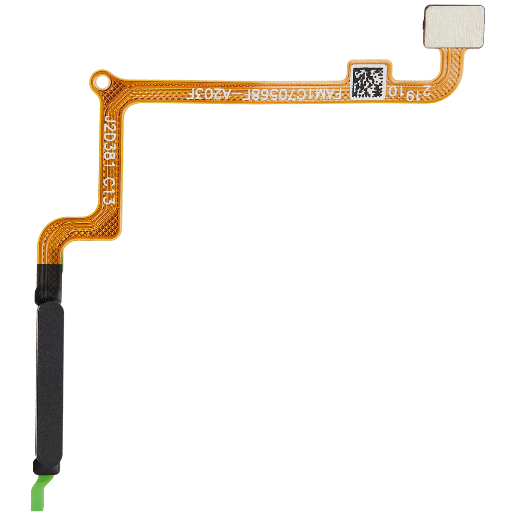 Fingerprint reader with flex cable for Xiaomi Redmi 14C (Midnight Black)