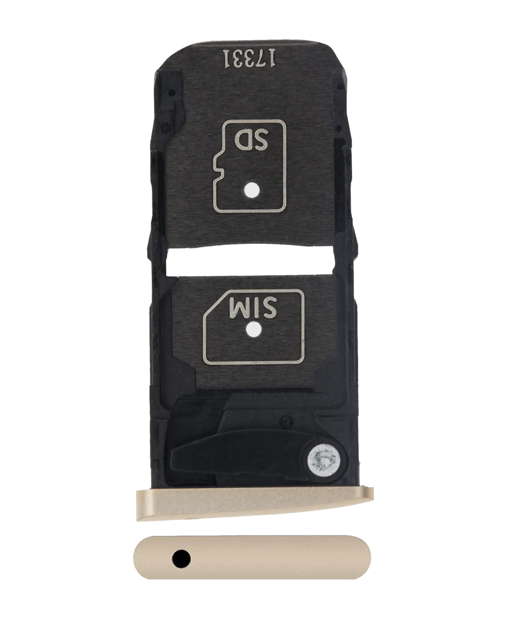 SIM-Kartenfach für Motorola Moto Z Droid (XT1650-01 / 2016) (Gold)