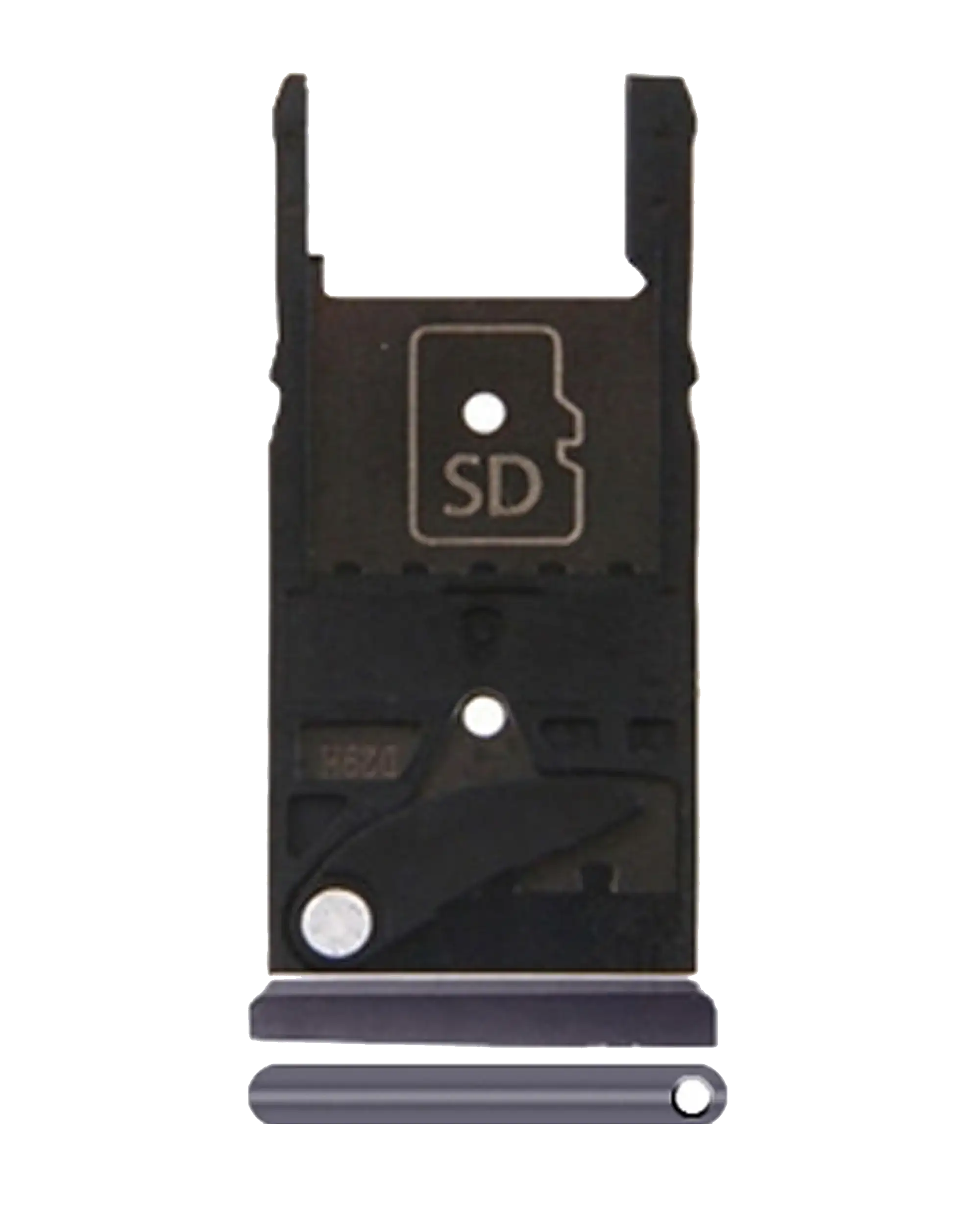 SIM-Karten-Tray für Motorola Moto X Style (XT1572 / 2015) (Schwarz)