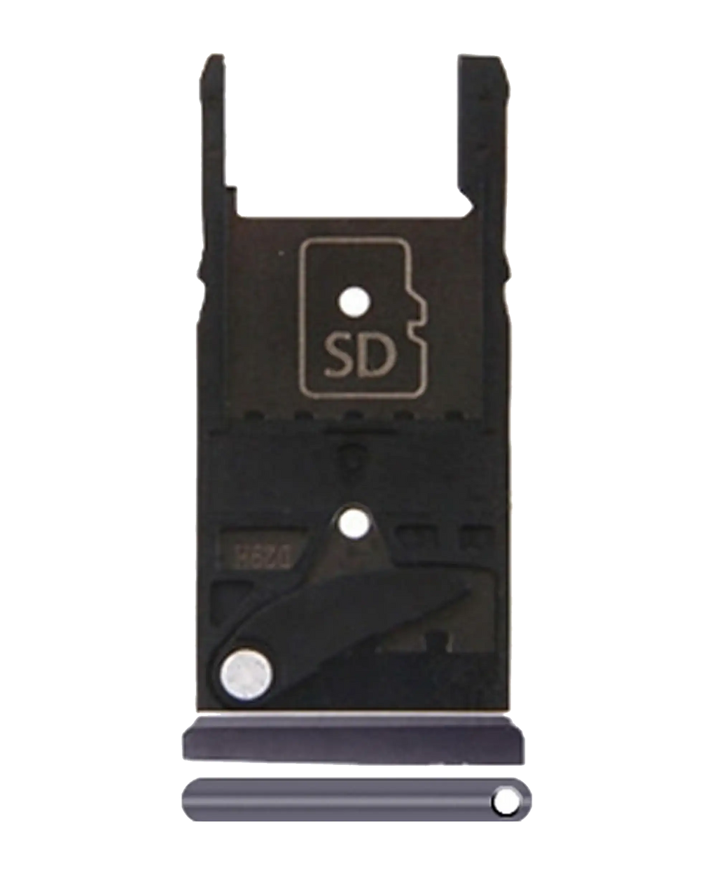 SIM-Karten-Tray für Motorola Moto X Style (XT1572 / 2015) (Schwarz)