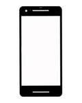 Frontglas für Google Pixel 2 (Schwarz)