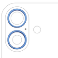 Kamera-Rahmenring hinten für iPhone 16 / 16 Plus (Ultramarine) (2er-Set)