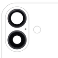 Kameralinse hinten m. Halterung für iPhone 16/16 Plus Schwarz 2er Set Premium