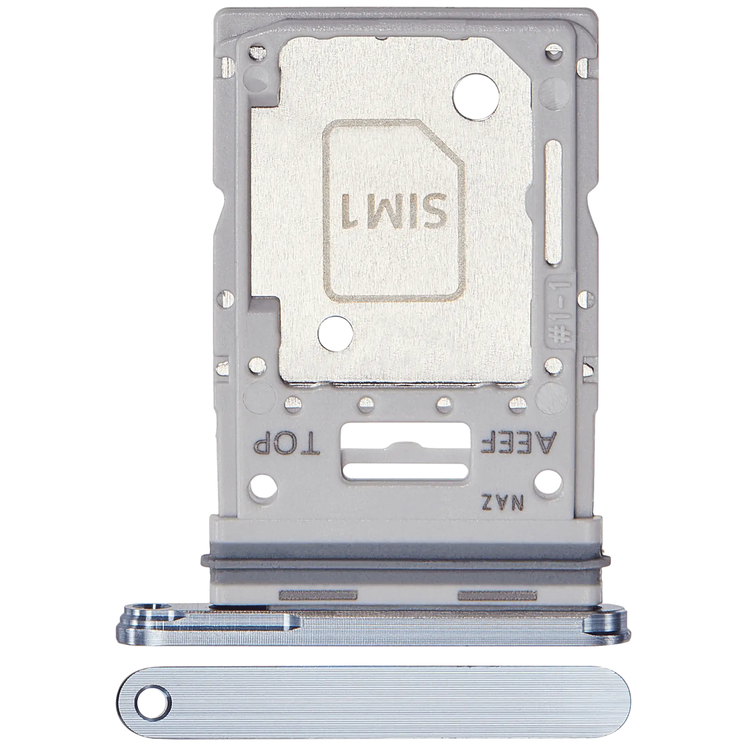 Dual SIM Card Tray for Samsung Galaxy A55 5G (A556 / 2024) (Premium) (Ice Blue)