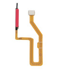 Fingerabdrucksensor mit Flex-Kabel für LG K42 / K52 / K62 (Rot)