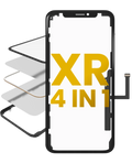 4-in-1 Set (Glass with pre-installed OCA + Frame + Digitizer) for iPhone XR (OCA Master)