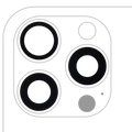 Rear Camera Lens (Glass Only) with Adhesive for iPhone 15 Pro Max – 3-Piece Set (Premium, Real Sapphire)
