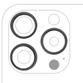 Kamera-Rahmenring hinten für iPhone 15 Pro (Schwarz Titanium) – 3er-Set