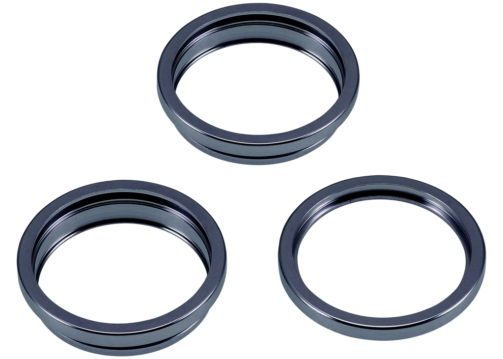 Rear Camera Frame Ring for iPhone 15 Pro Max (Blue Titanium) (3-Piece Set)