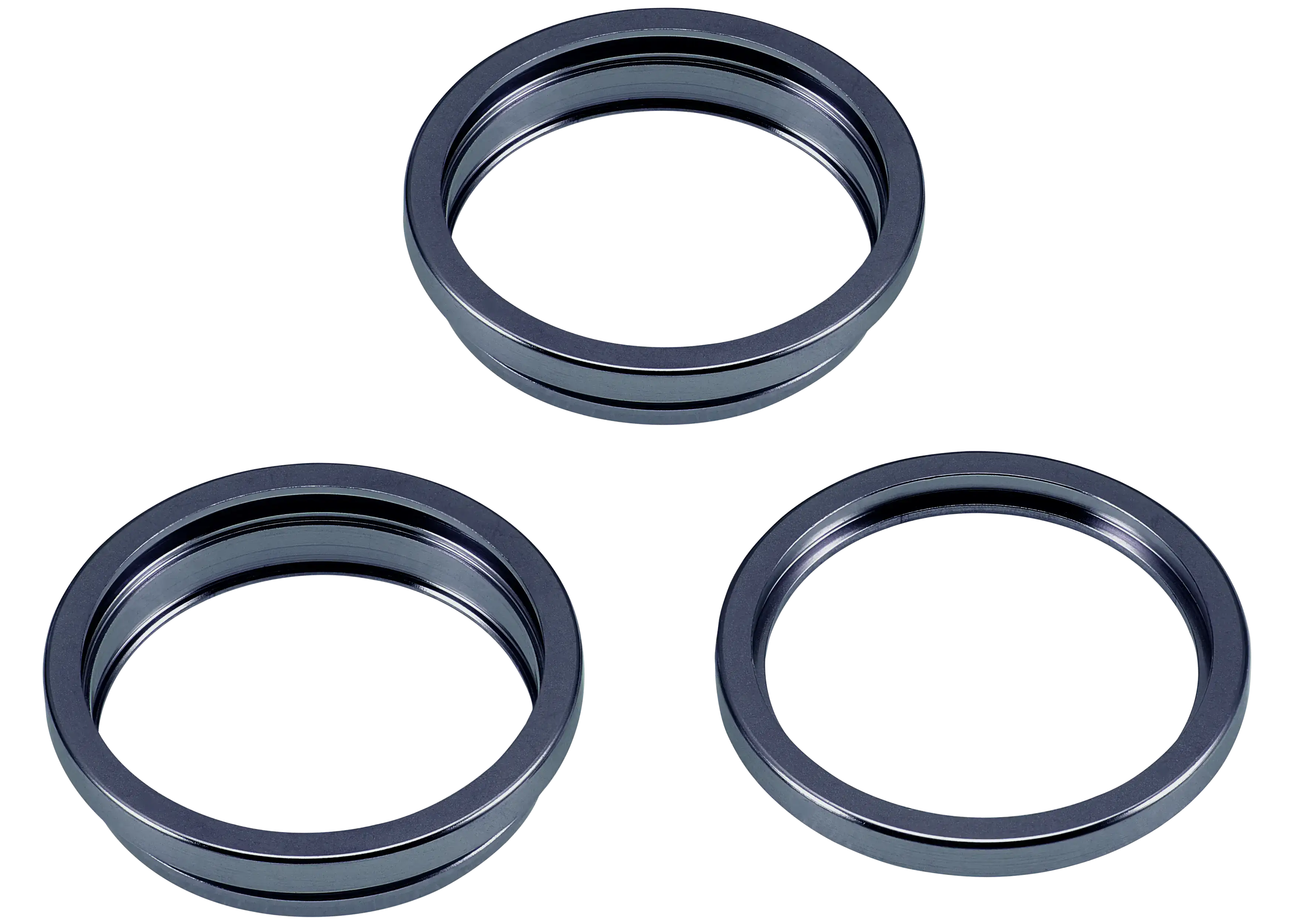 Rear Camera Frame Ring for iPhone 15 Pro Max (Blue Titanium) (3-Piece Set)