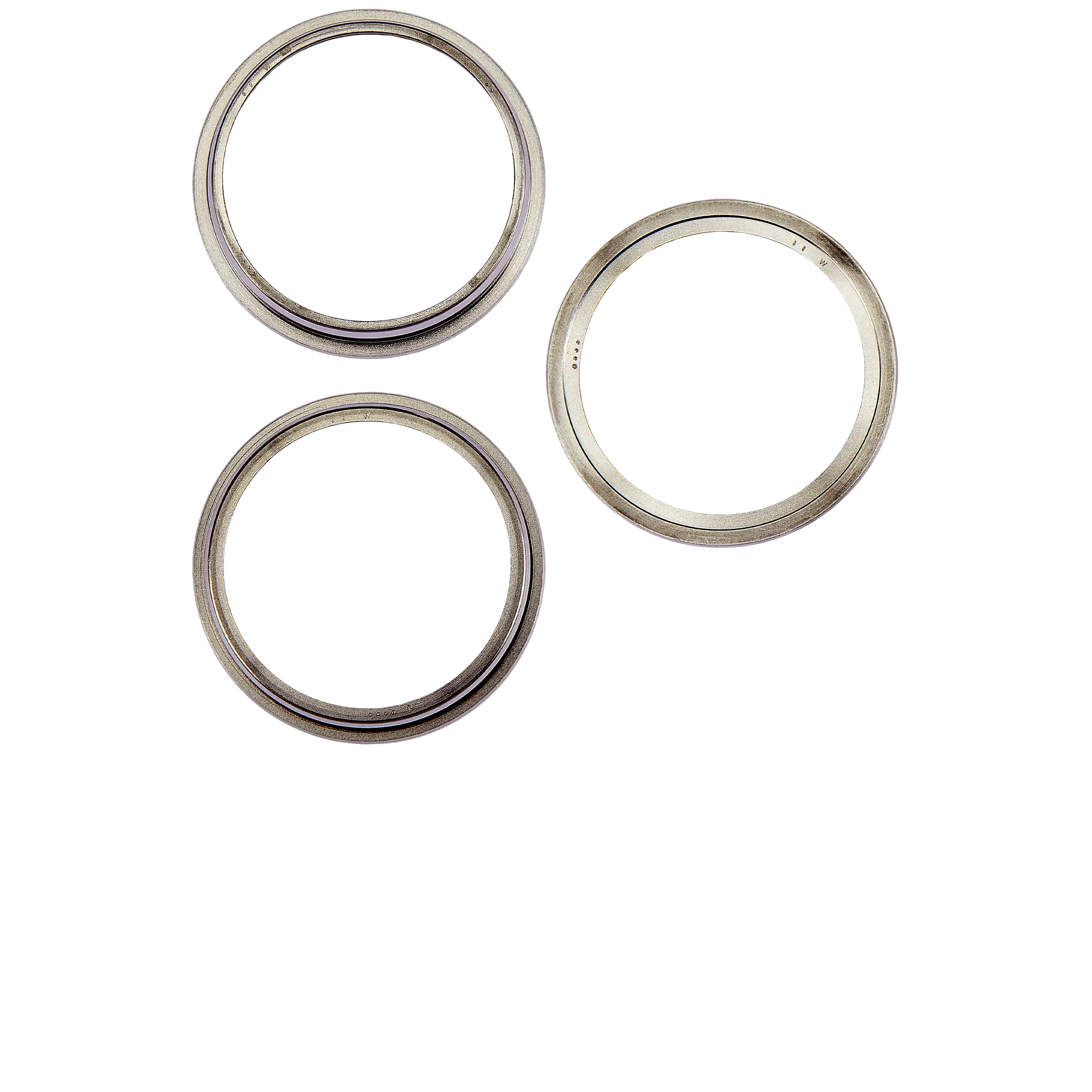 Rear Camera Lens Ring for iPhone 15 Pro Max (Natural Titanium) (3-piece set)