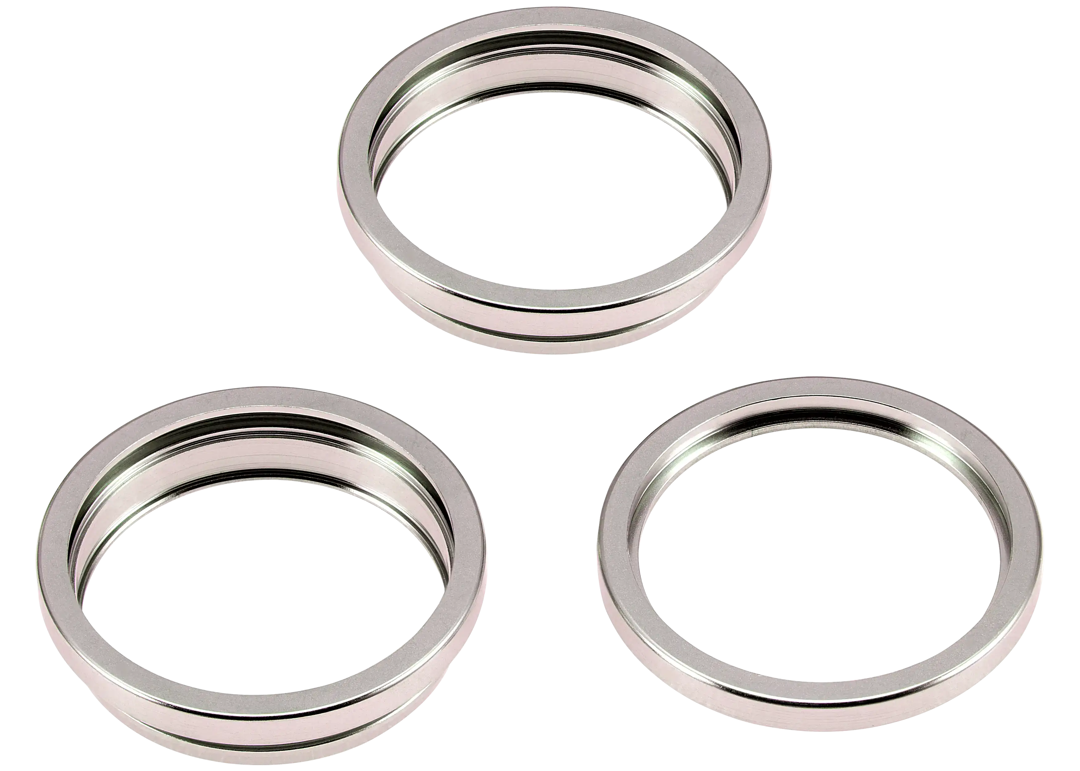Rear Camera Lens Ring for iPhone 15 Pro Max (Natural Titanium) (3-piece set)