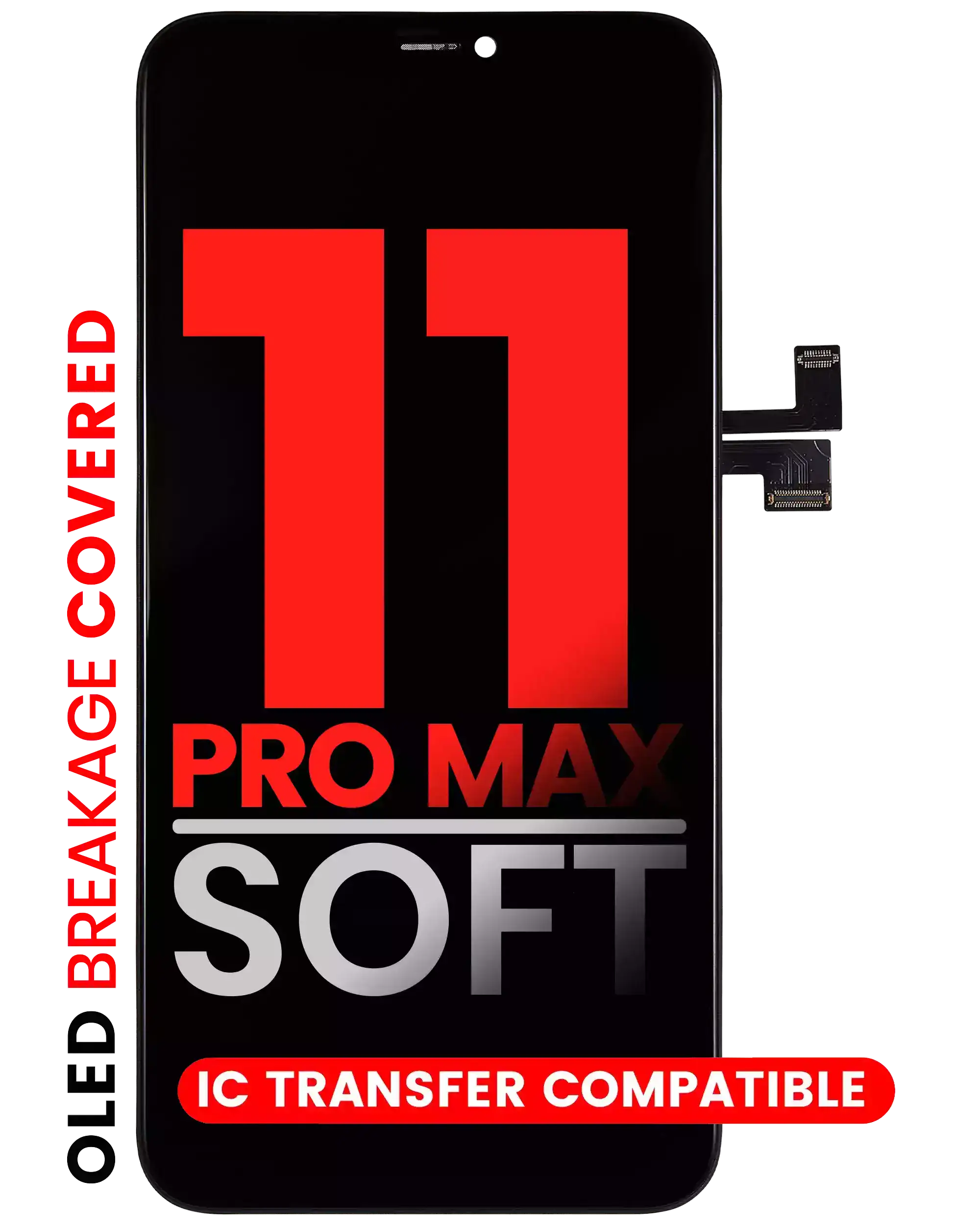 OLED-Display für iPhone 11 Pro Max (Aftermarket Pro: XO7 Soft)