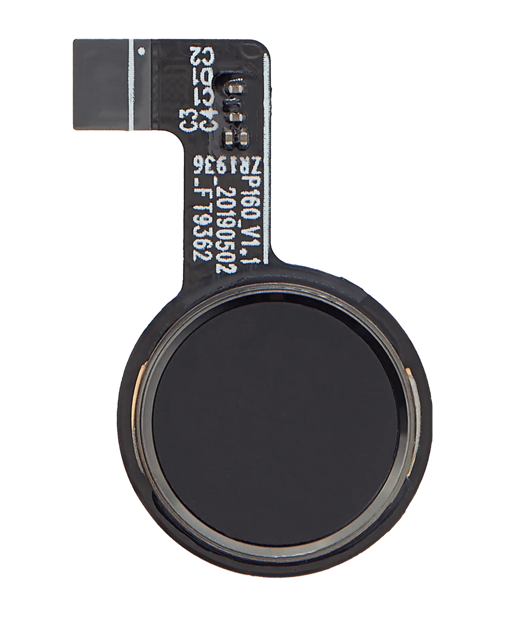 Fingerprint Sensor with Flex Cable for Motorola Moto E6 Plus (XT2025 / 2019) (Polished Graphite)