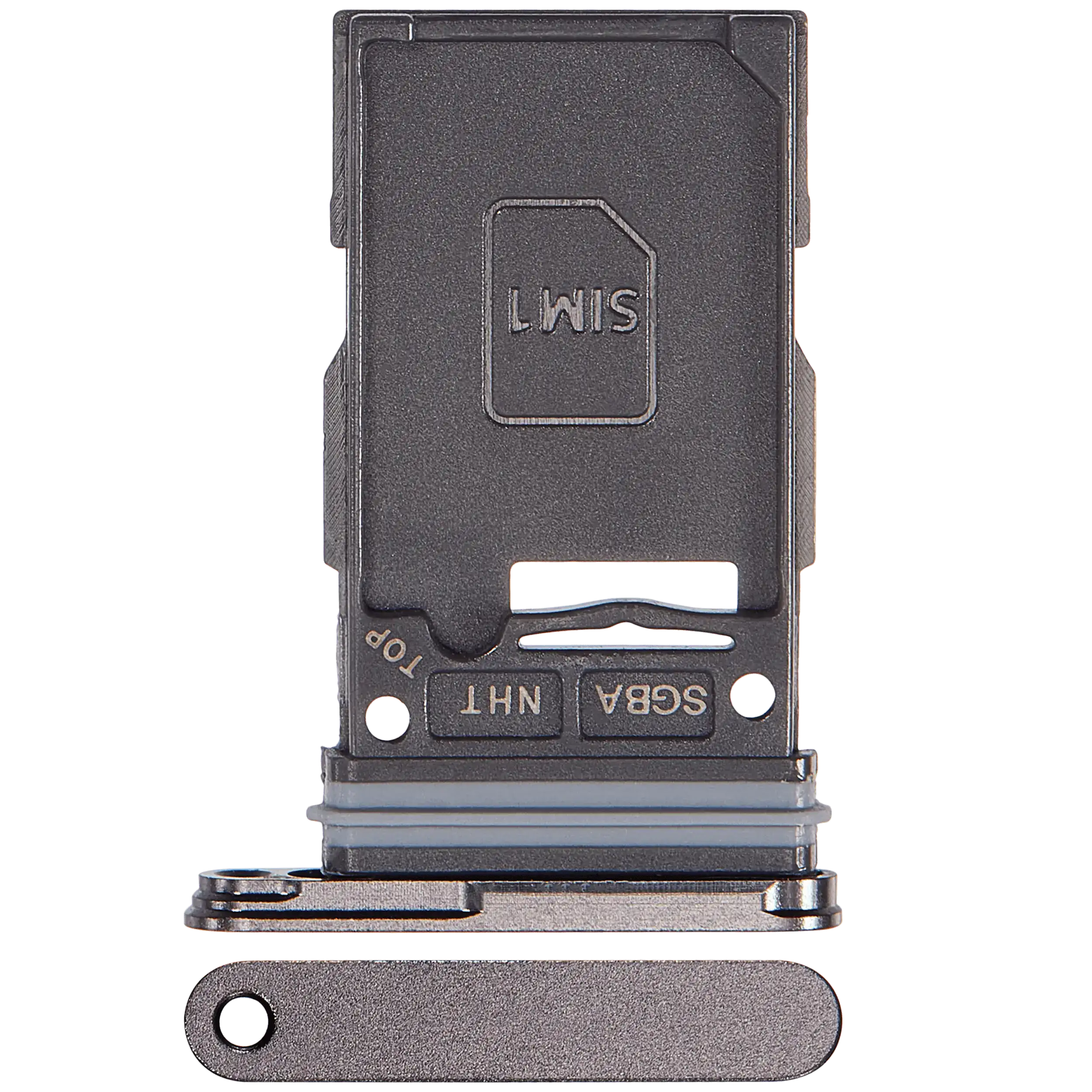 Einzel-SIM-Kartenhalter für Samsung Galaxy S24 FE 5G (Premium) (Graphite)