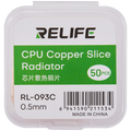 RL-093C Chip-Kühlkörper-Kupferblech 0,5 mm (50 Stück) (Relife)