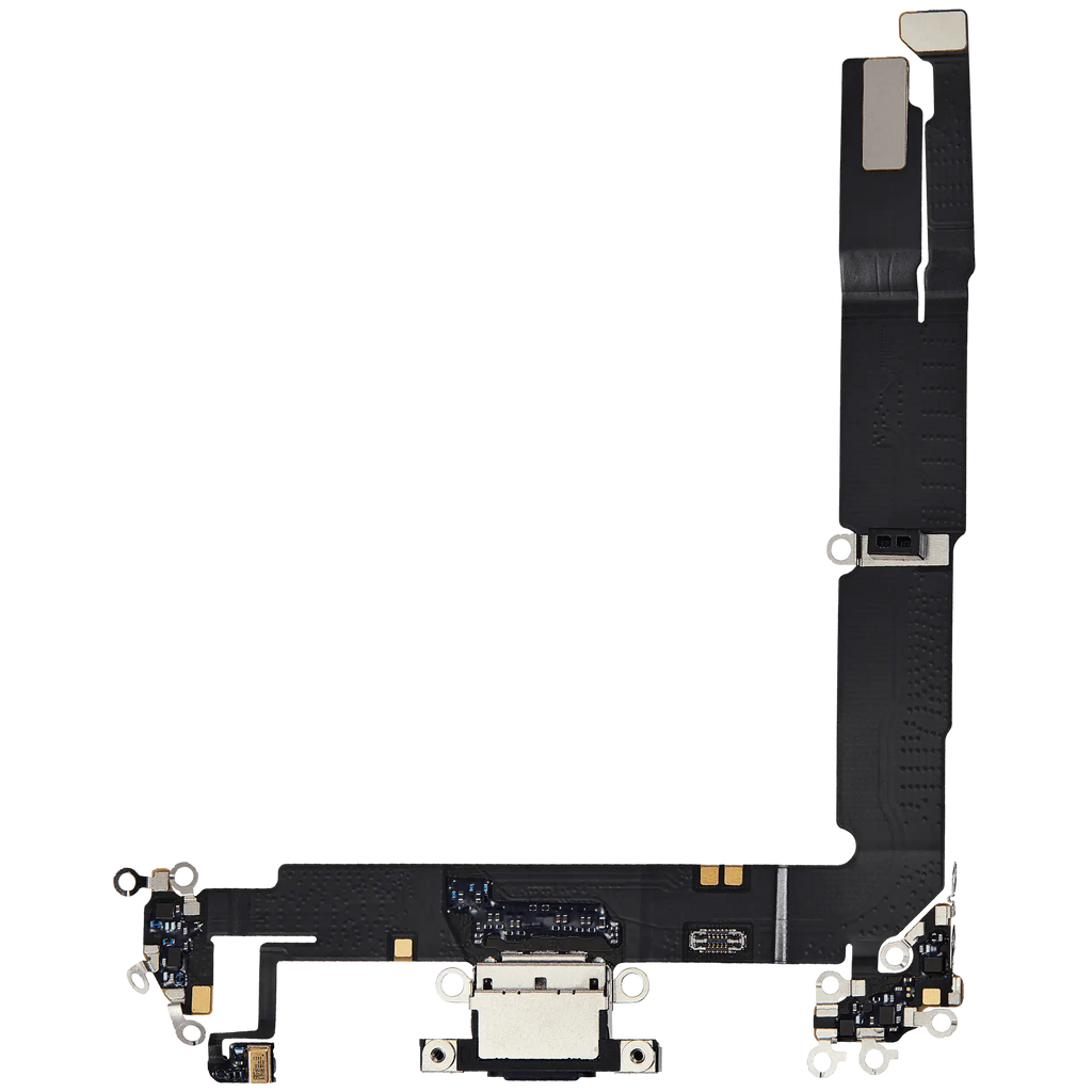 Charging Port Flex Cable for iPhone 16 Plus (Premium) (Black)