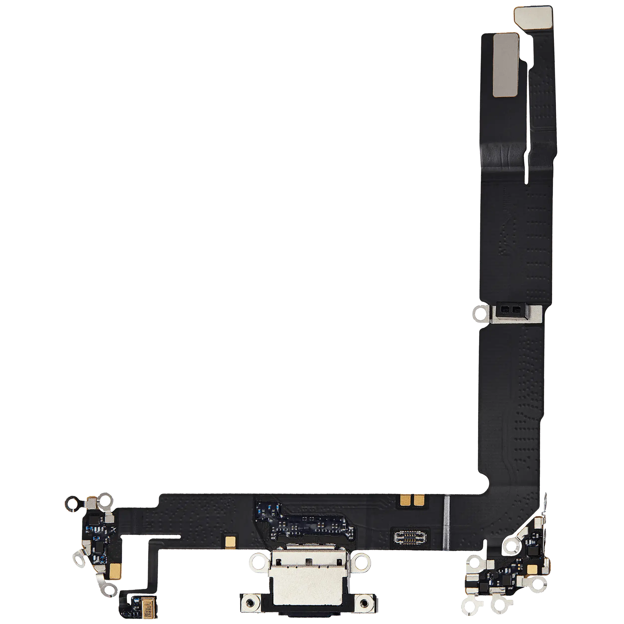 Charging Port Flex Cable for iPhone 16 Plus (Premium) (Black)