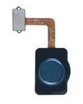 Fingerabdrucksensor mit Flexkabel für LG Q7 Alpha / Q7 Plus (Moroccan Blue)