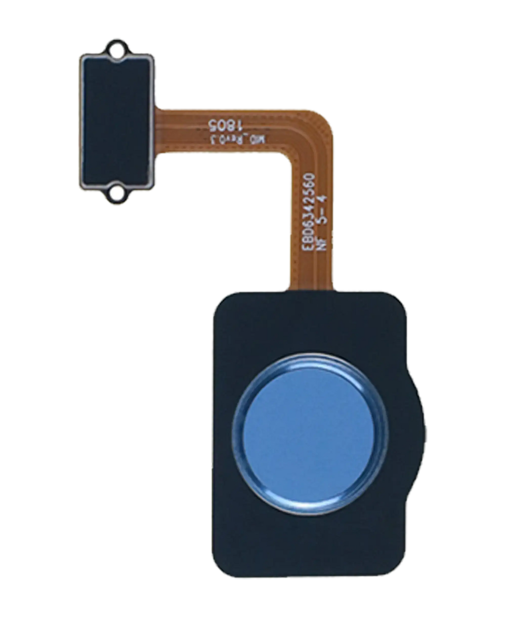 Fingerabdrucksensor mit Flexkabel für LG Q7 Alpha / Q7 Plus (Light Blue)