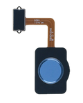 Fingerabdrucksensor mit Flexkabel für LG Q7 Alpha / Q7 Plus (Light Blue)