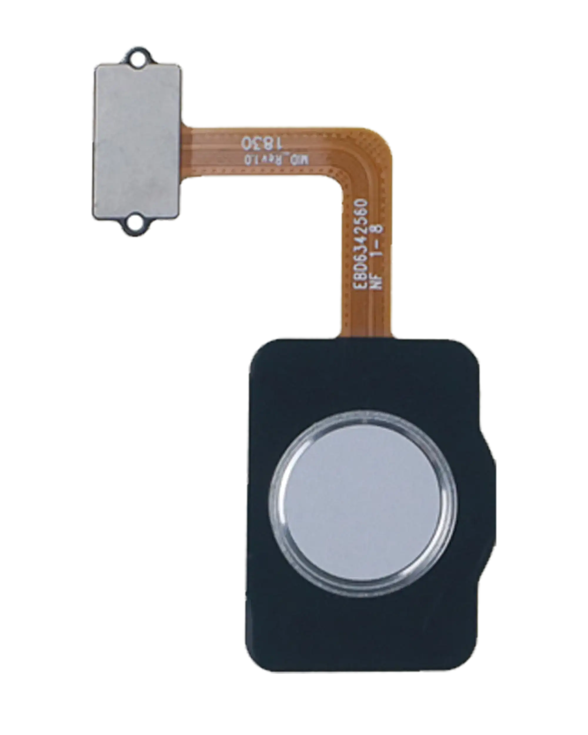 Fingerprint Sensor with Flex Cable for LG Q7 Alpha / Q7 Plus (Silver)