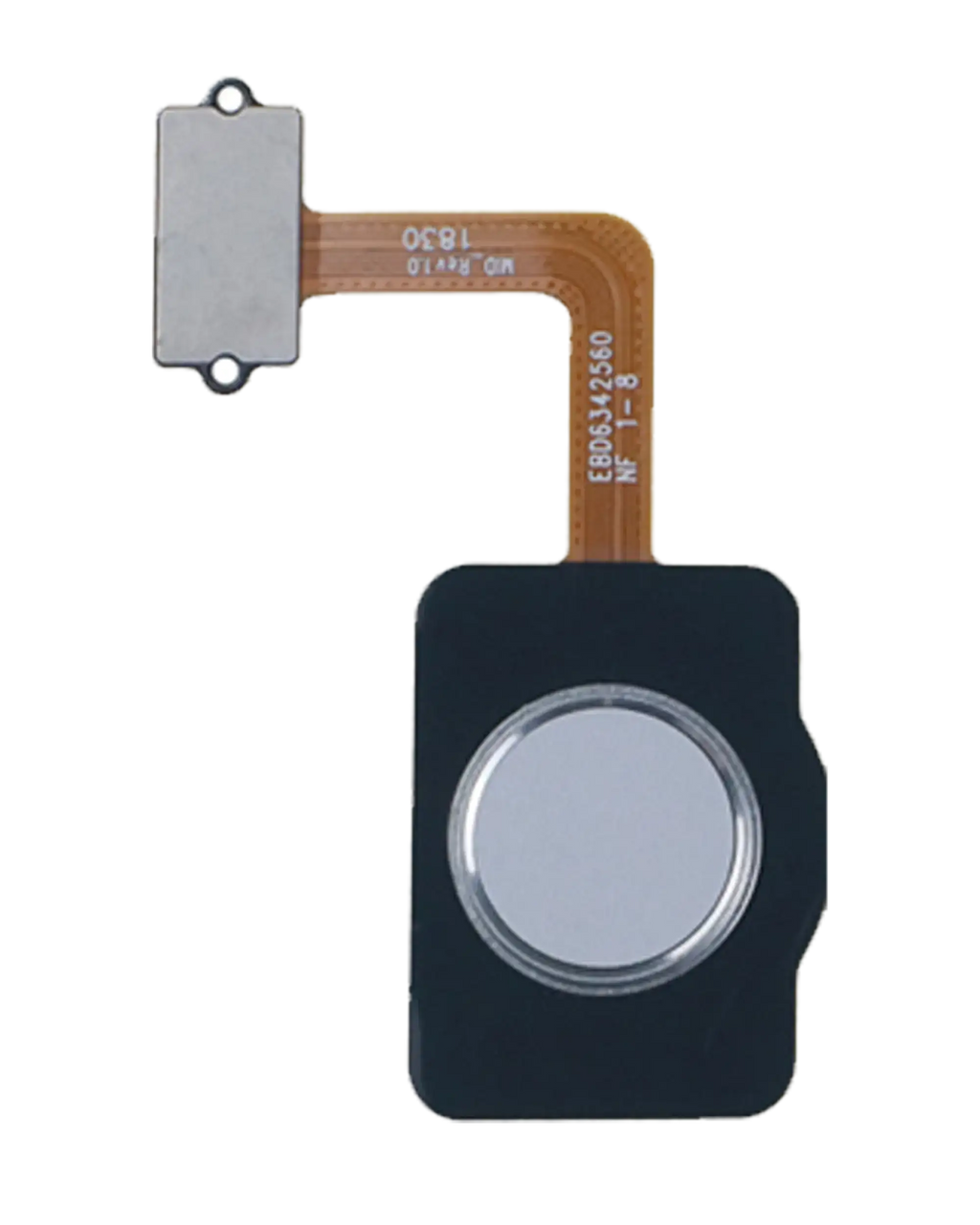 Fingerprint Sensor with Flex Cable for LG Q7 Alpha / Q7 Plus (Silver)