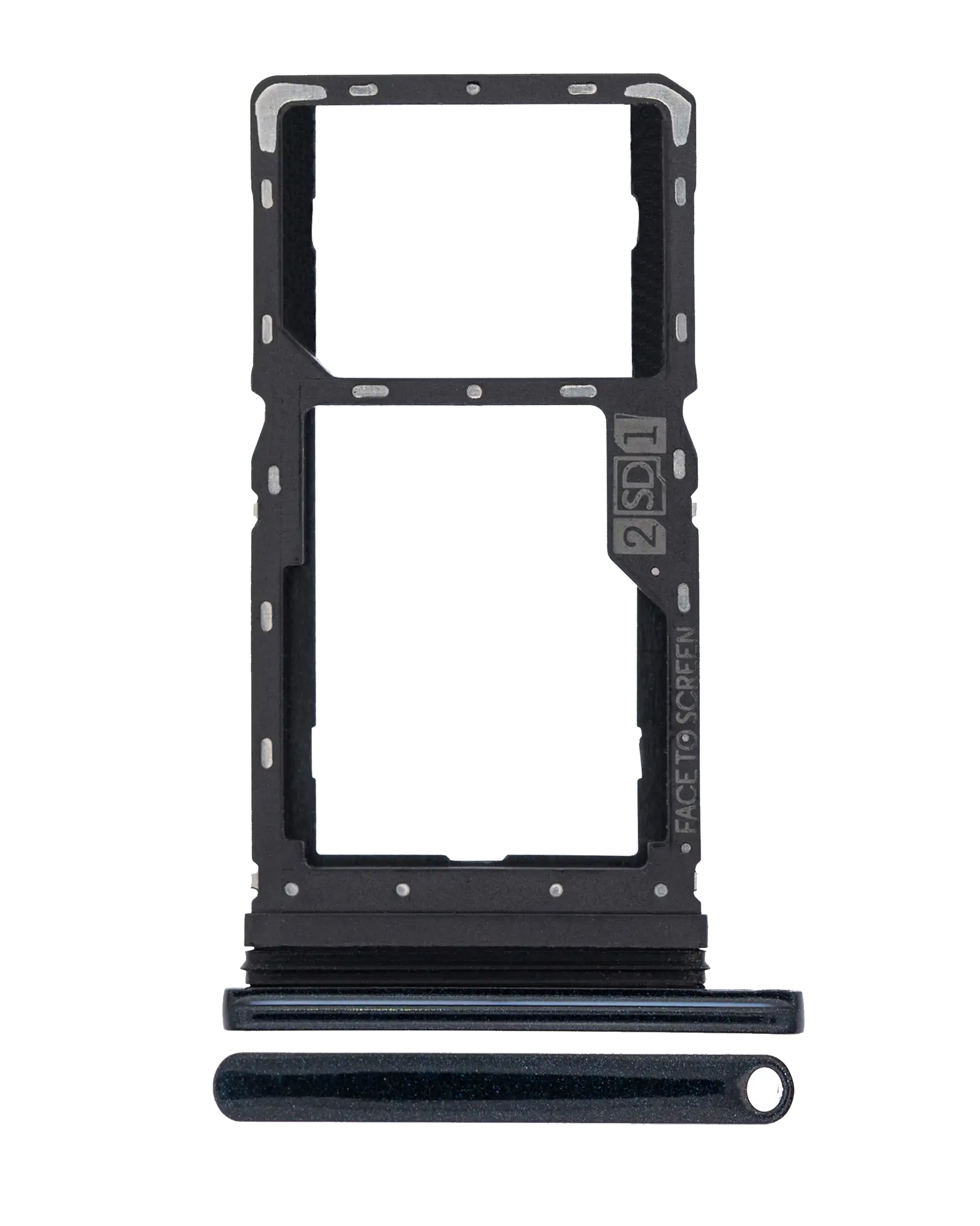 Dual-SIM-Kartenfach für Motorola Moto G8 Play (XT2015 / 2019) (Blau)