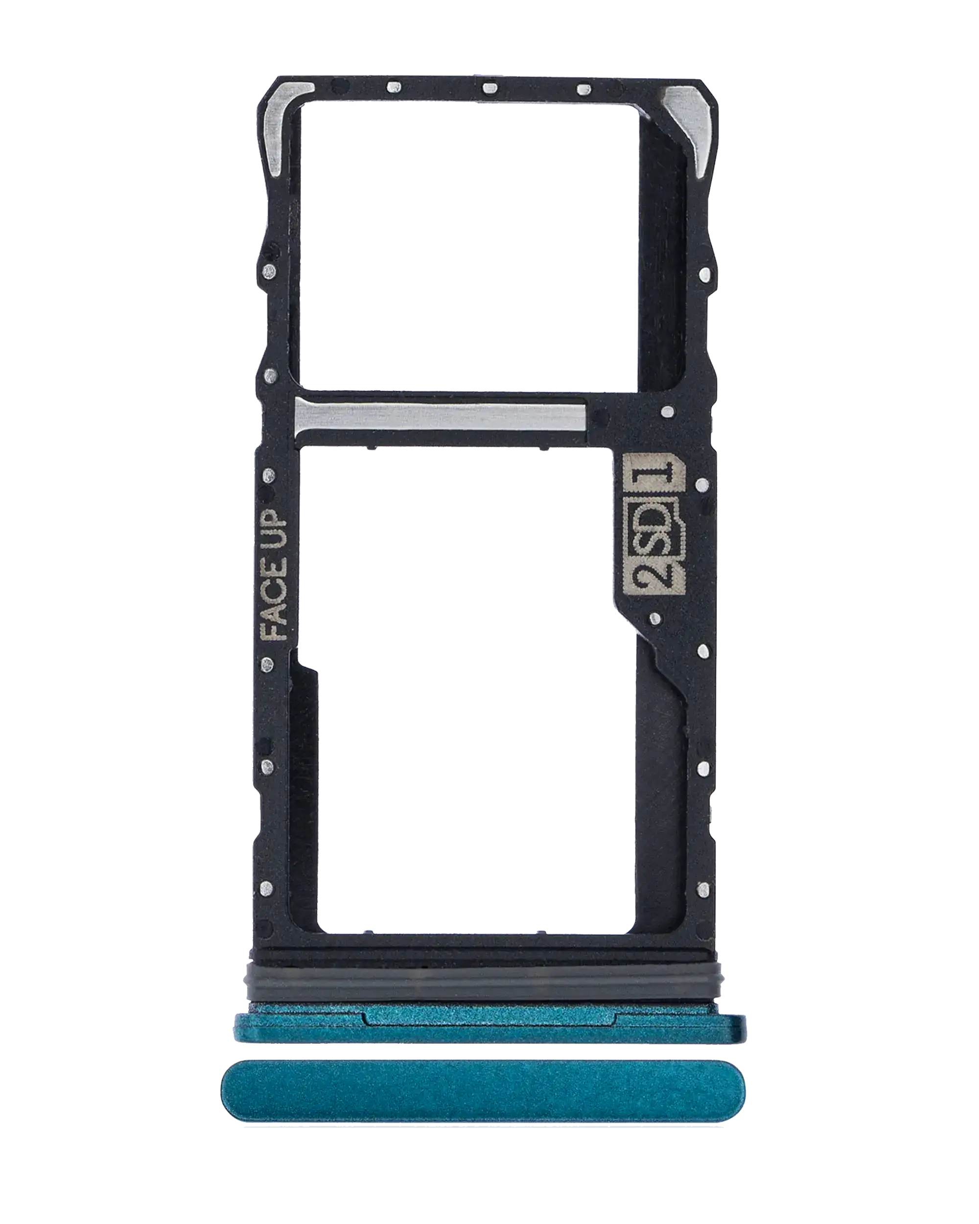 Dual-SIM-Kartenfach für Motorola Moto G50 (XT2137 / 2021) (Aqua Green)