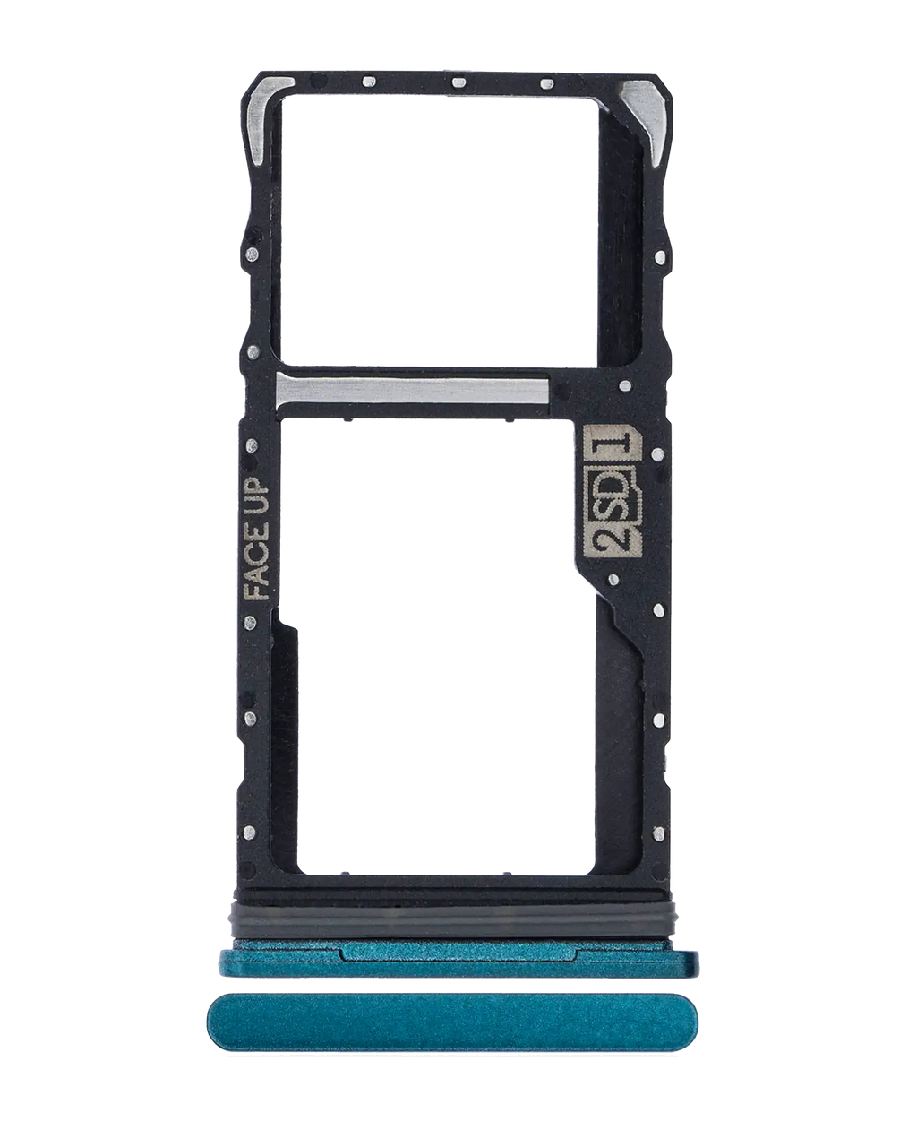 Dual-SIM-Kartenfach für Motorola Moto G50 (XT2137 / 2021) (Aqua Green)