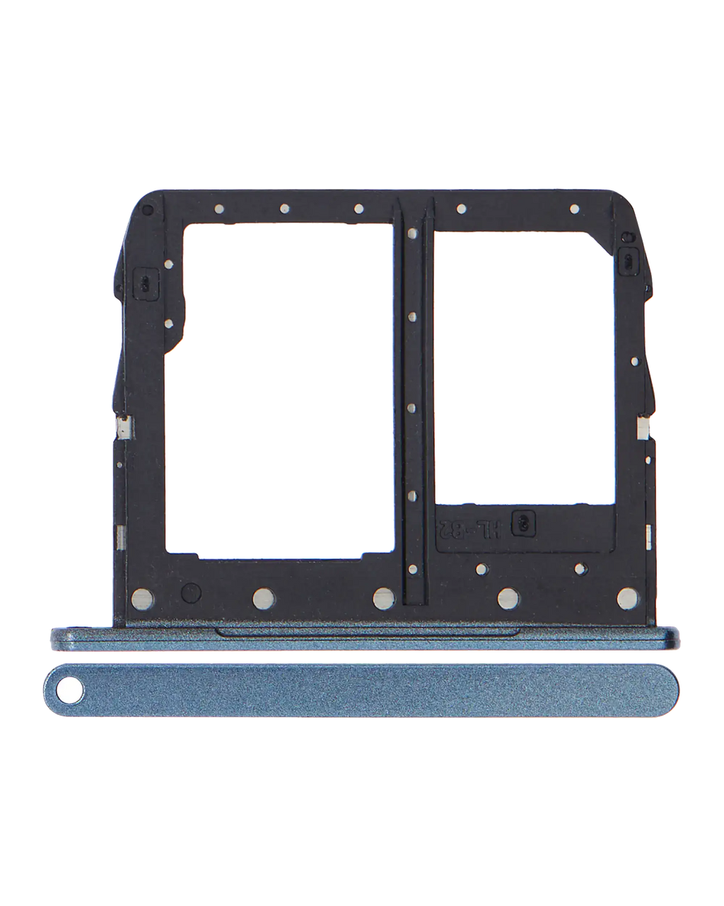 Single Sim Card Tray für LG K30 (X320 / 2019) (New Moroccan Blue)