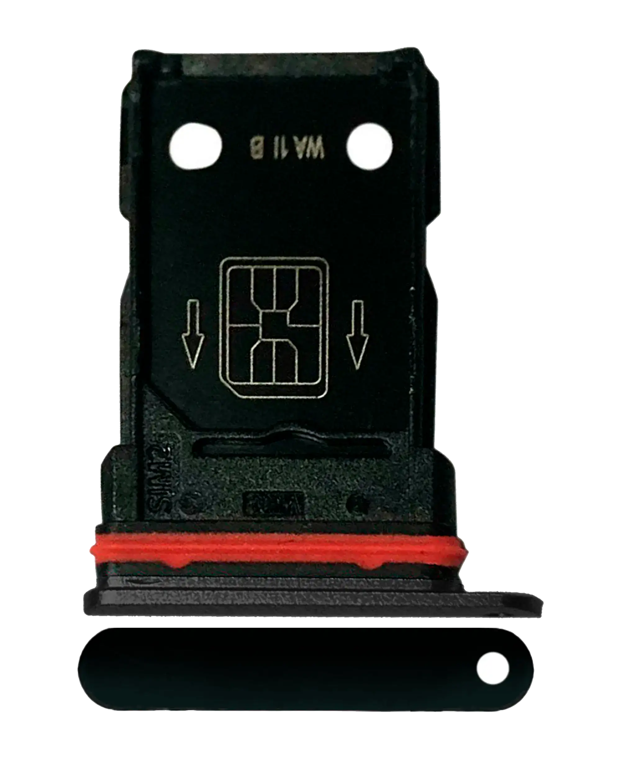 Dual-SIM-Kartenfach für OnePlus 8 (Onyx Black)
