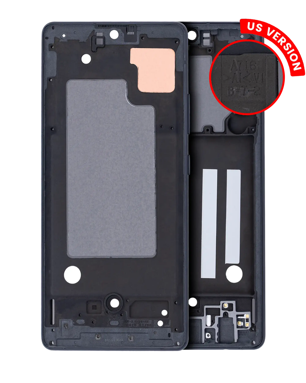 Midframe for Samsung Galaxy A71 5G (US Version) - Prism Cube Black