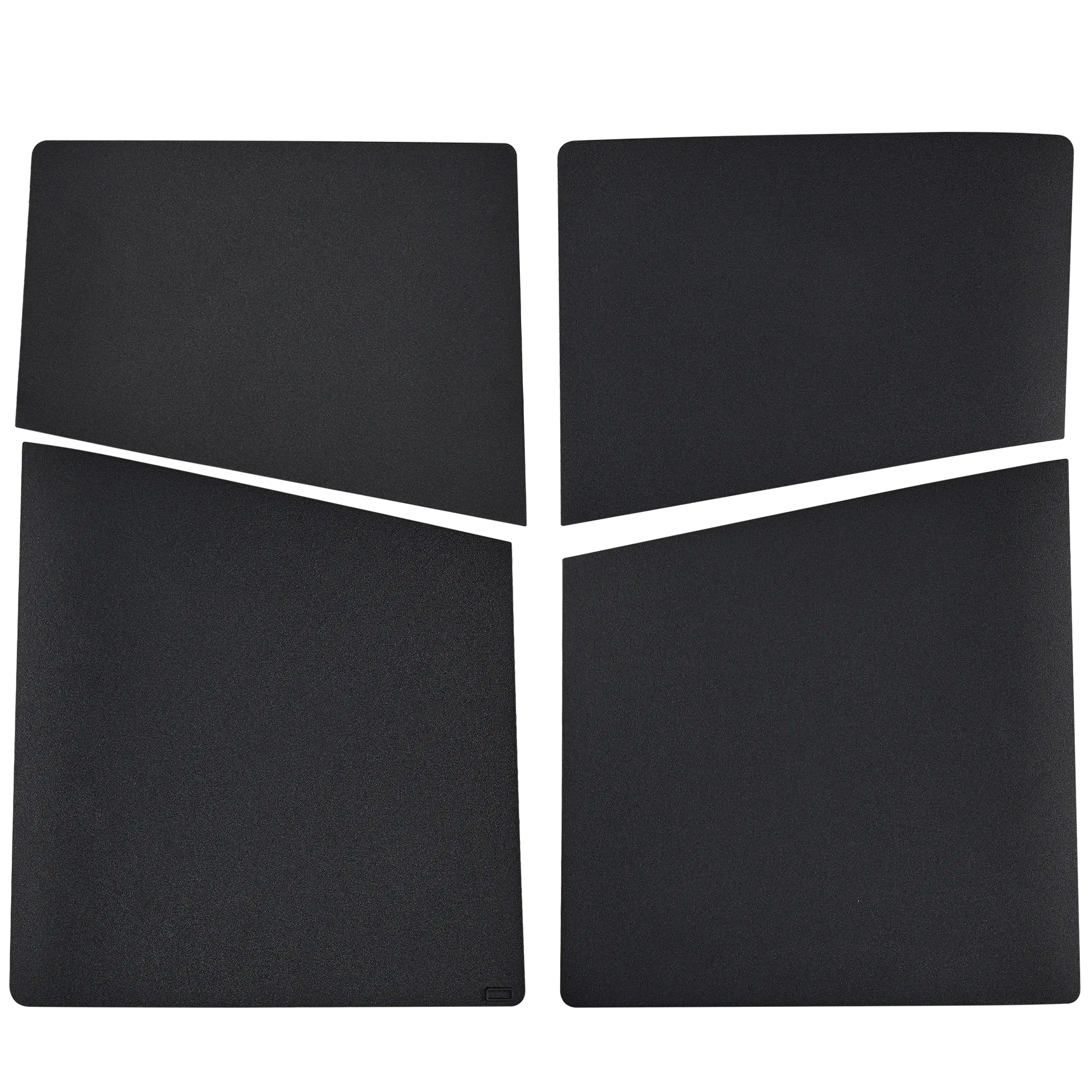 Gehäuseabdeckung (Ober- und Unterteil) für Sony PlayStation 5 Slim (Schwarz)
