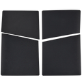 Case Cover (Top and Bottom Parts) for Sony PlayStation 5 Slim (Black)