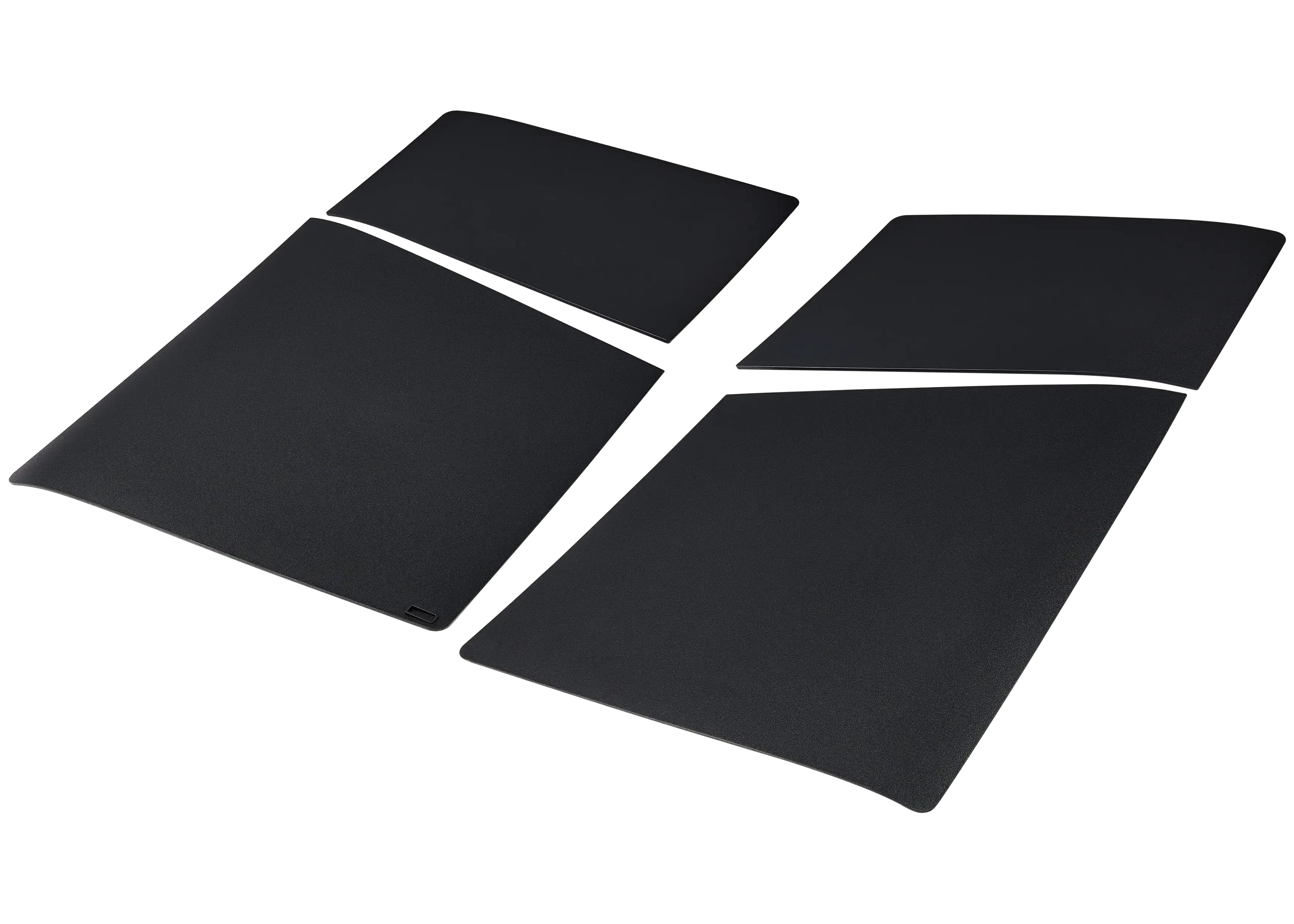 Gehäuseabdeckung (Ober- und Unterteil) für Sony PlayStation 5 Slim (Schwarz)